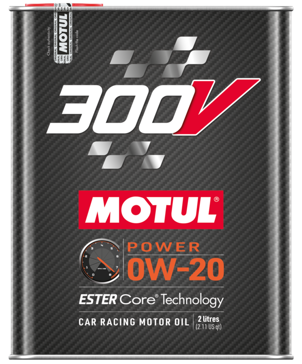 MOTUL 300V 0w20 Aceite de carreras Full sintético 2 Litros Ester Core