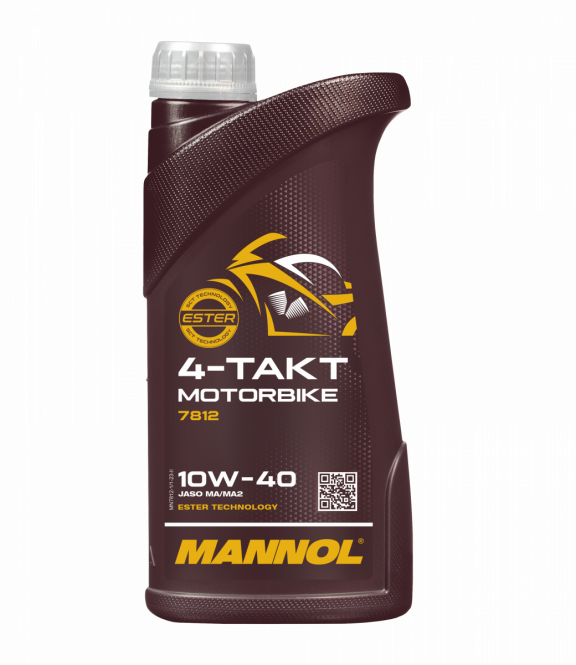 Aceite Para Motor 10w-40 Mannol 4-takt Motorbike 1lt
