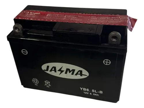 Bateria Moto 12n6.5l-bs Ytx6.5-bs Keeway Loncin Motorrad Derecho