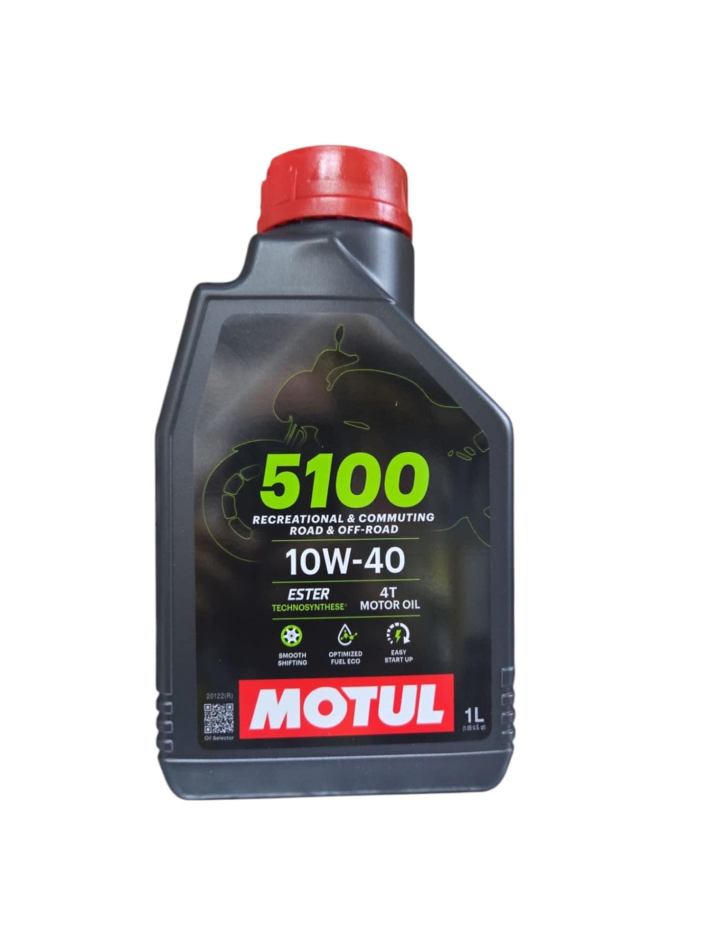 Aceite Moto Motul 10w 40 5100 Semi Sintético 4T 1L