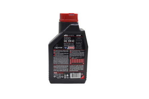 Aceite Moto Motul 10w 40 5100 Semi Sintético 4T 1L