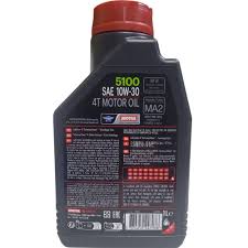 Aceite para motor Motul semi-sintético 10W-30 para moto o cuatriciclo unidad x 1L