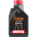 Aceite de moto y cuatriciclos 20W-50 full Sintético Motul 4t 7100 1L